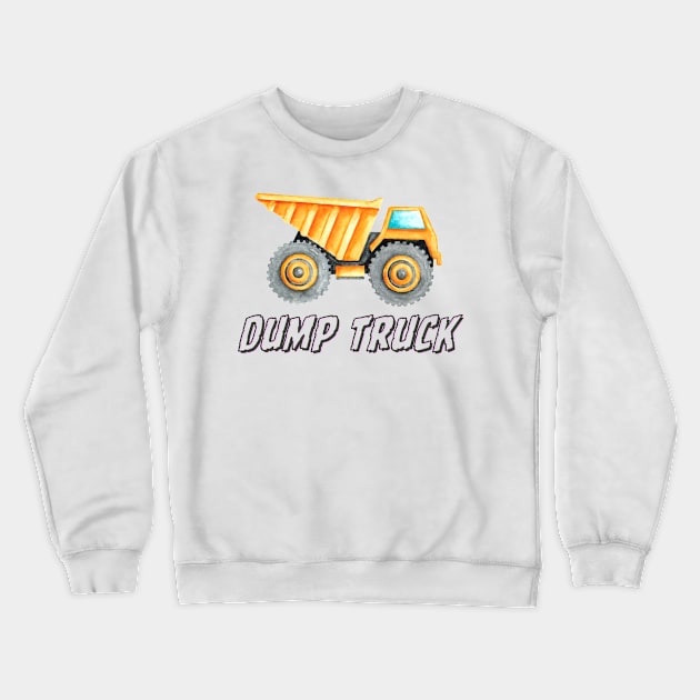 Dump Truck Crewneck Sweatshirt by Little Loom Threads